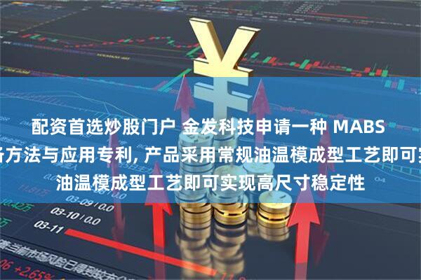 配资首选炒股门户 金发科技申请一种 MABS 复合材料及其制备方法与应用专利, 产品采用常规油温模成型工艺即可实现高尺寸稳定性