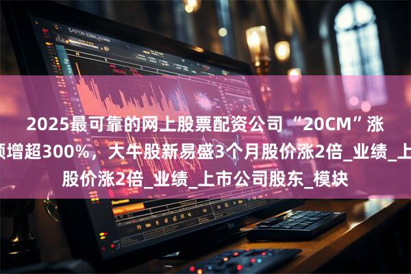 2025最可靠的网上股票配资公司 “20CM”涨停！净利润同比预增超300%，大牛股新易盛3个月股价涨2倍_业绩_上市公司股东_模块